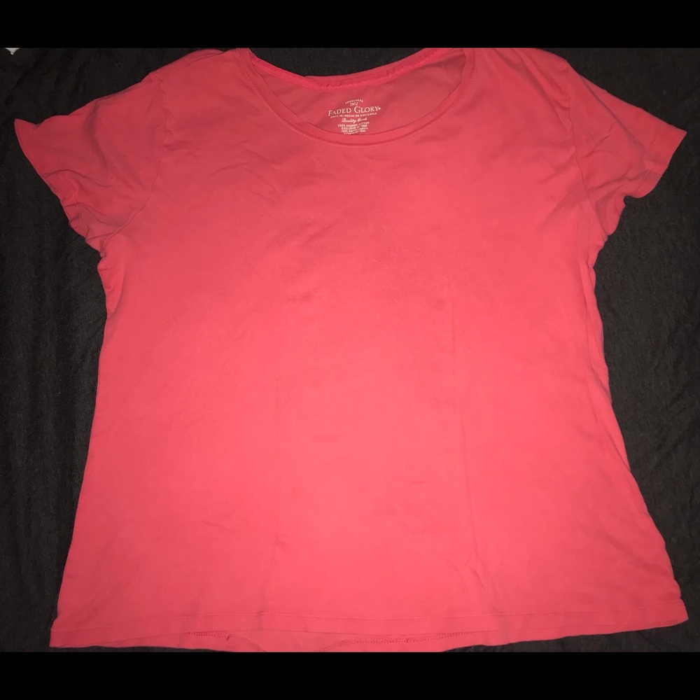 Faded glory, xxl peach colored T-shirt
